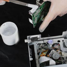 耐高溫CPU顯卡LED燈導(dǎo)熱硅脂 電源電子元器件涂覆散熱膏 白/灰色