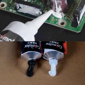 阻燃導(dǎo)熱RTV有機硅膠 電子電器元器件粘接固定膠 散熱防水密封膠